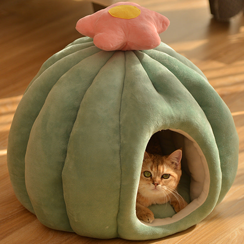 Purrfect Hideaway Cat Bed