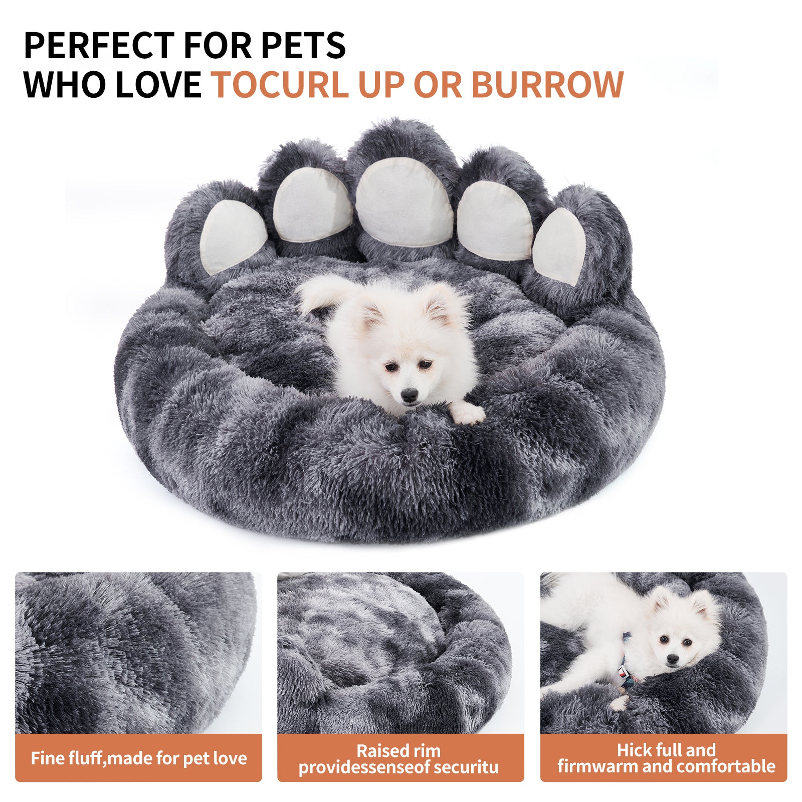 Cute Paw Shape Beds
