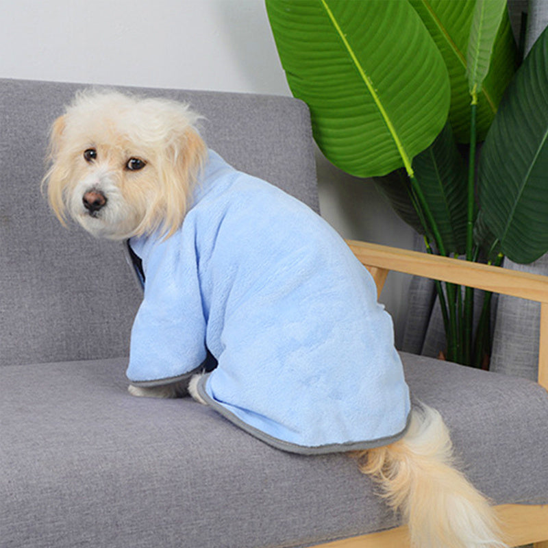 Microfiber Dog Bathrobe Towel