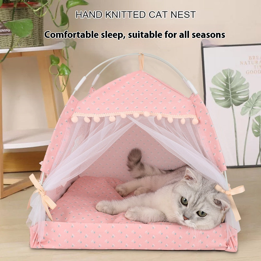 CuddleCove Soft Cat Tent