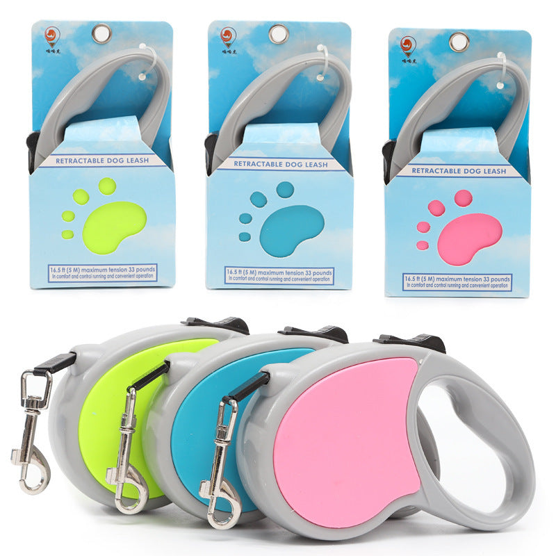 Premium Retractable Leash for Small to Medium Pets