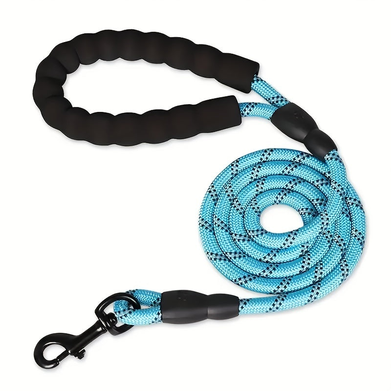 ProGrip Reflective 5-ft Long Rope Leash for Dogs