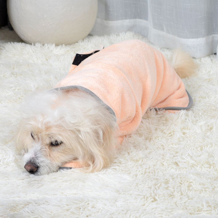 Microfiber Dog Bathrobe Towel