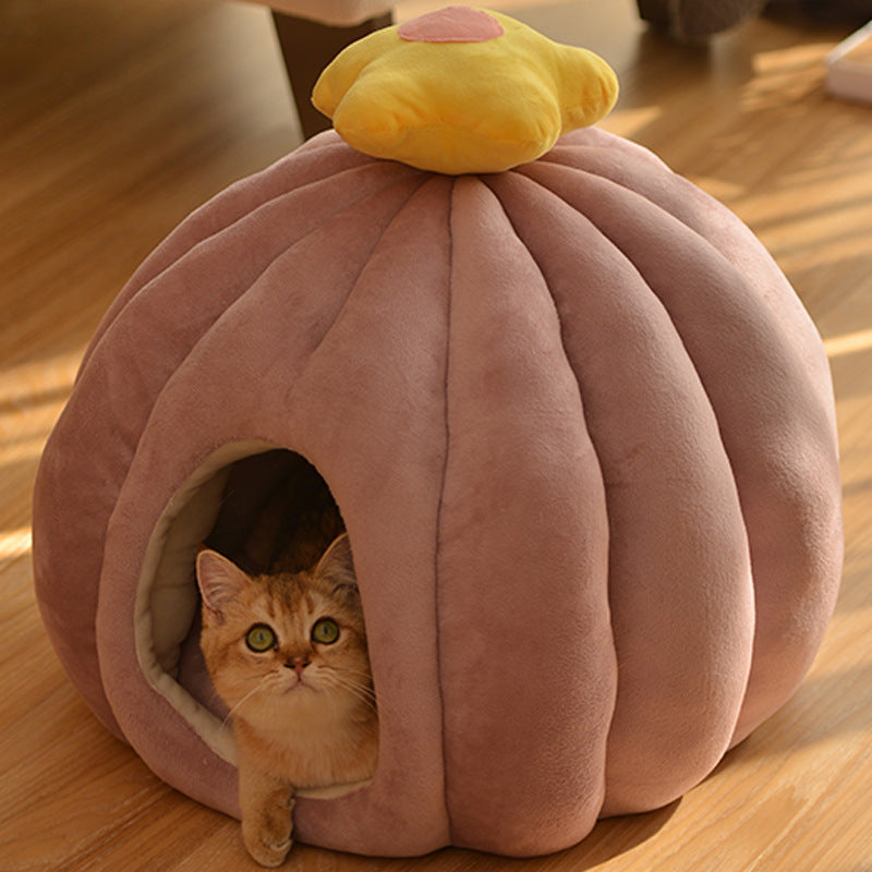 Purrfect Hideaway Cat Bed