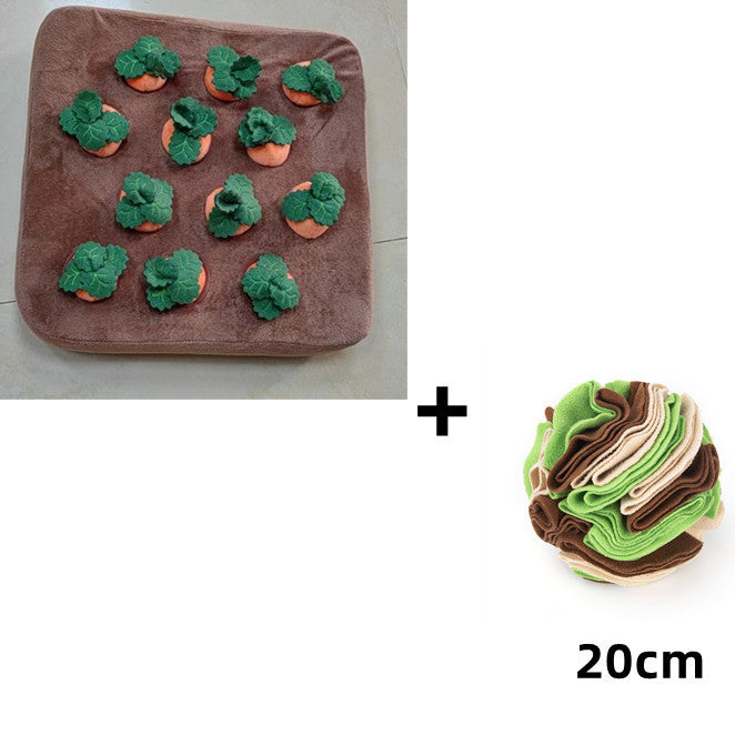 Carrot Hunt Snuffle Toy