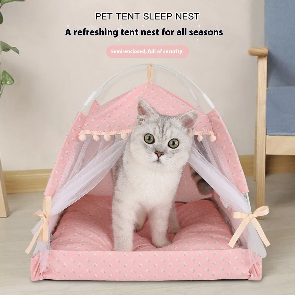 CuddleCove Soft Cat Tent