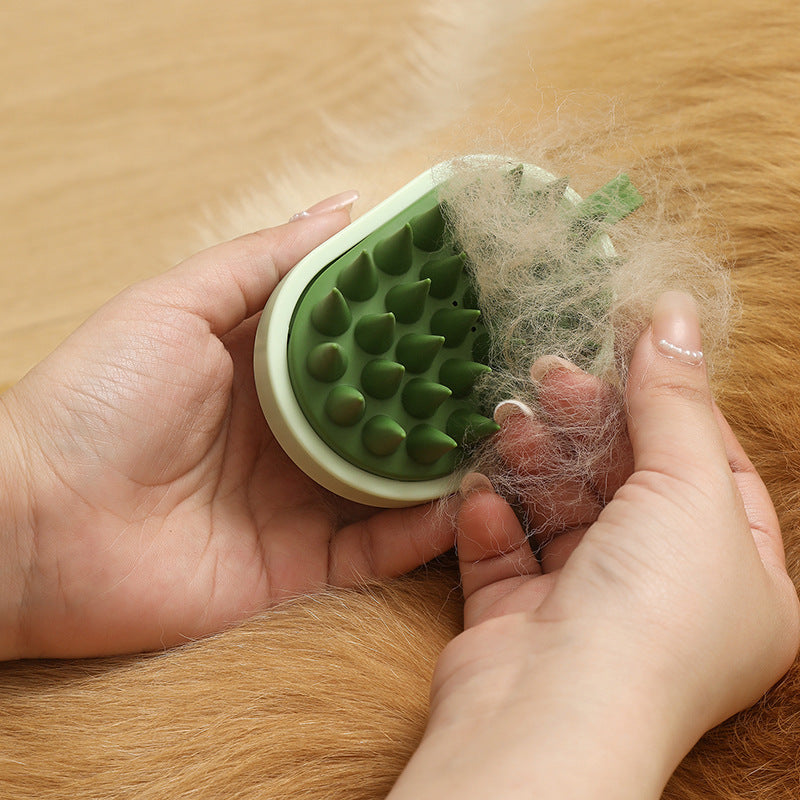 Pet Silicone Shampoo Brush – Gentle & Effective