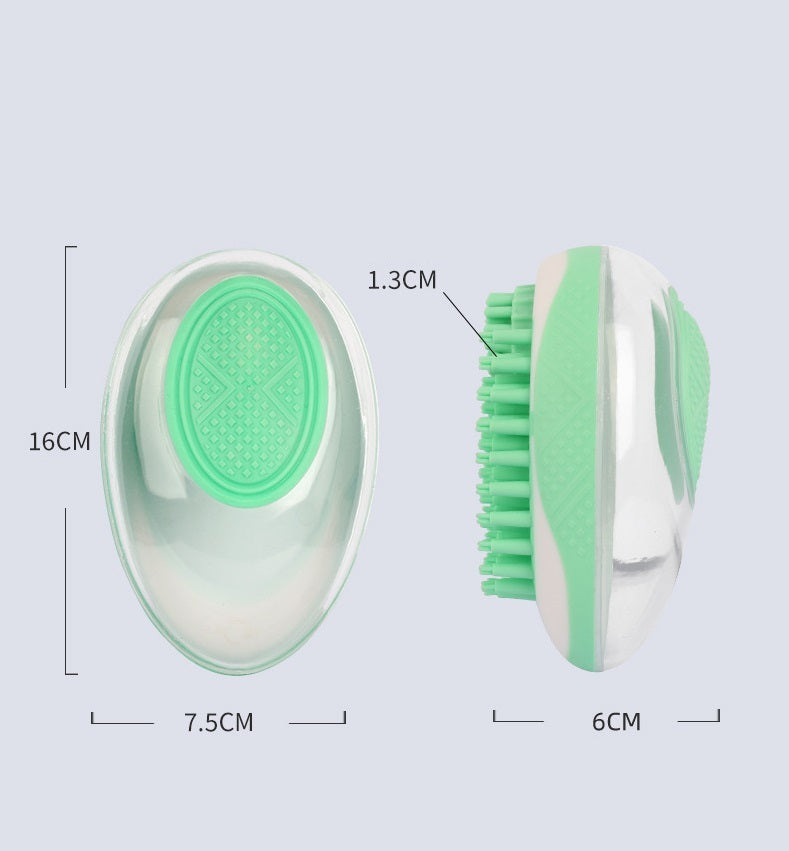 Pet Bath Brush 2-in-1 SPA Massage Comb
