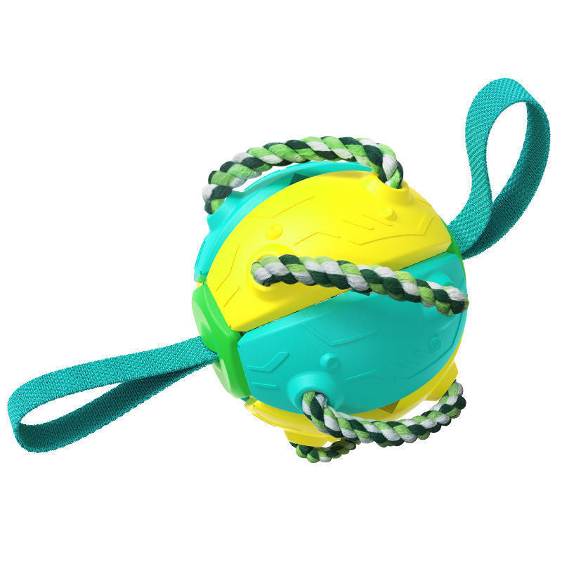 Interactive Tug & Chew Dog Soccer Ball