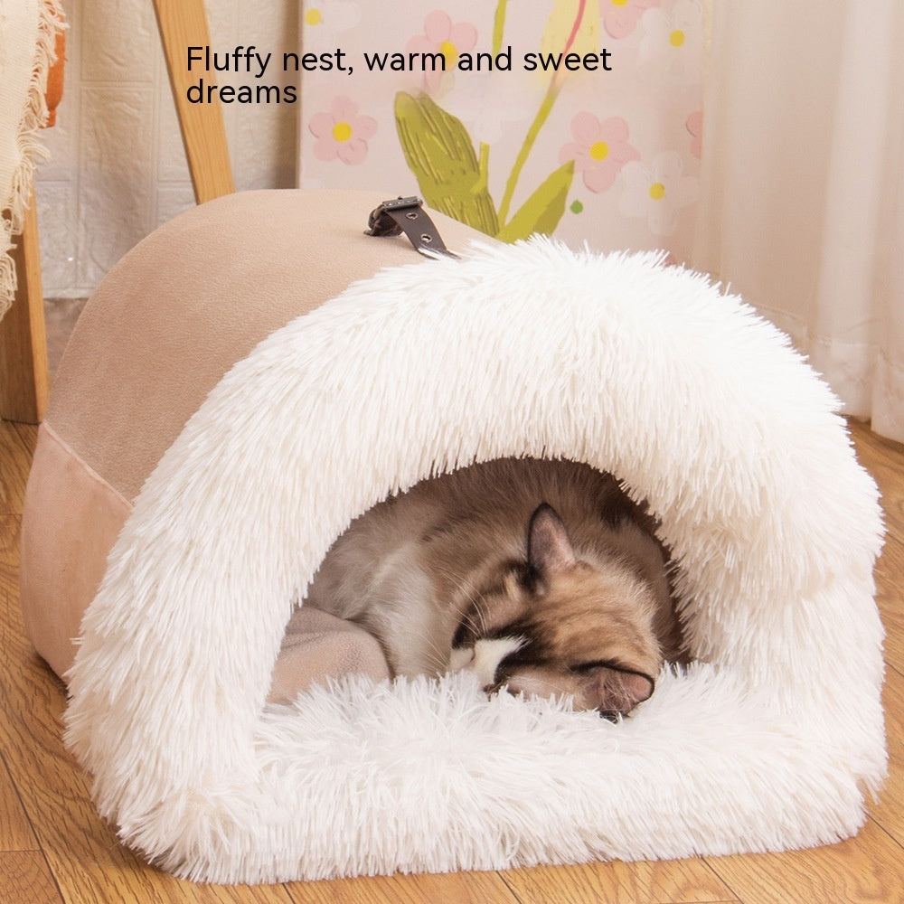 FuzzyHaven - The Comfiest Pup Bed