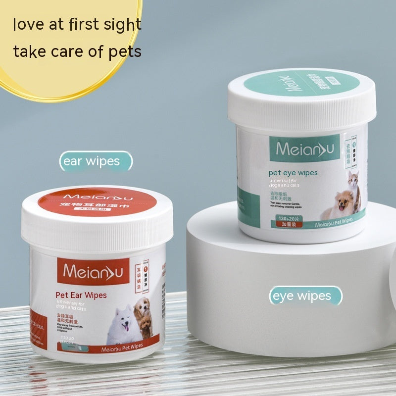 Soothing Pet Wipes – Clean & Refresh