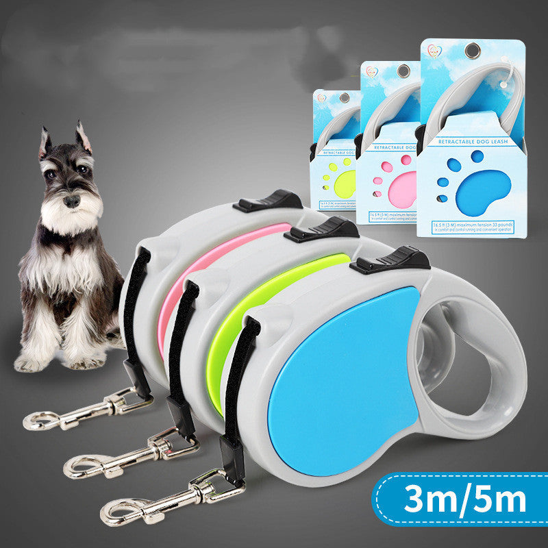 Premium Retractable Leash for Small to Medium Pets
