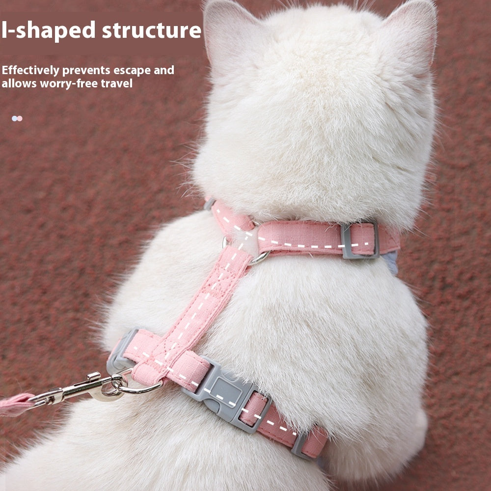 Escape-Proof Cat Harness & Leash Set – Secure Fit Design