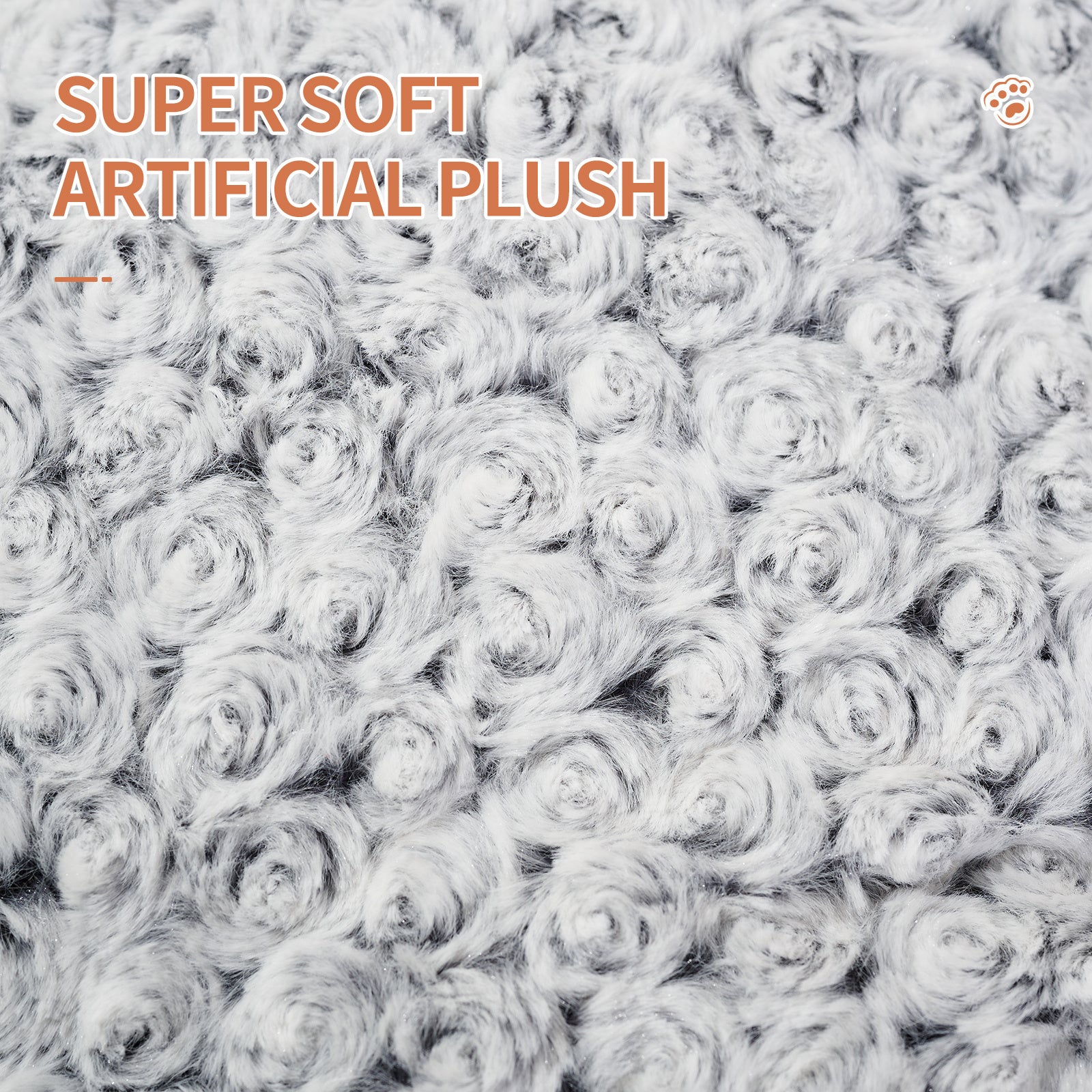 Swirl Rose Velvet Dog, Cats Beds