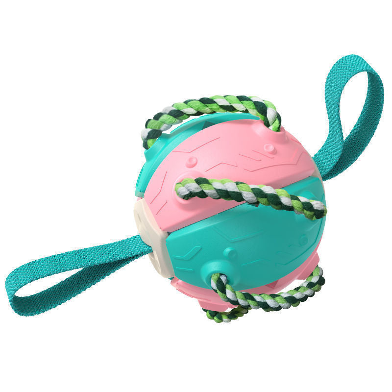 Interactive Tug & Chew Dog Soccer Ball