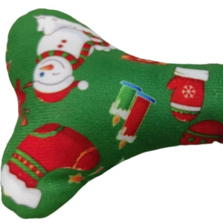 Christmas Gift Dog Relieving Stuffy Molar Plush Toy