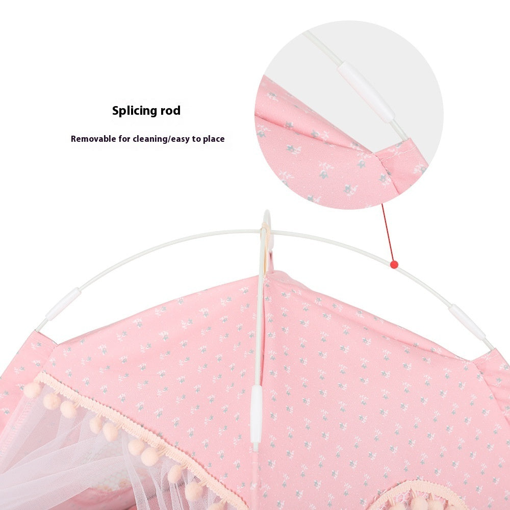 CuddleCove Soft Cat Tent