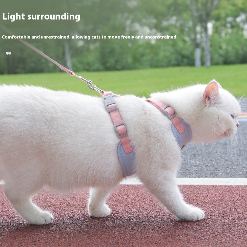 Escape-Proof Cat Harness & Leash Set – Secure Fit Design