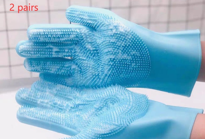 Pets grooming gloves