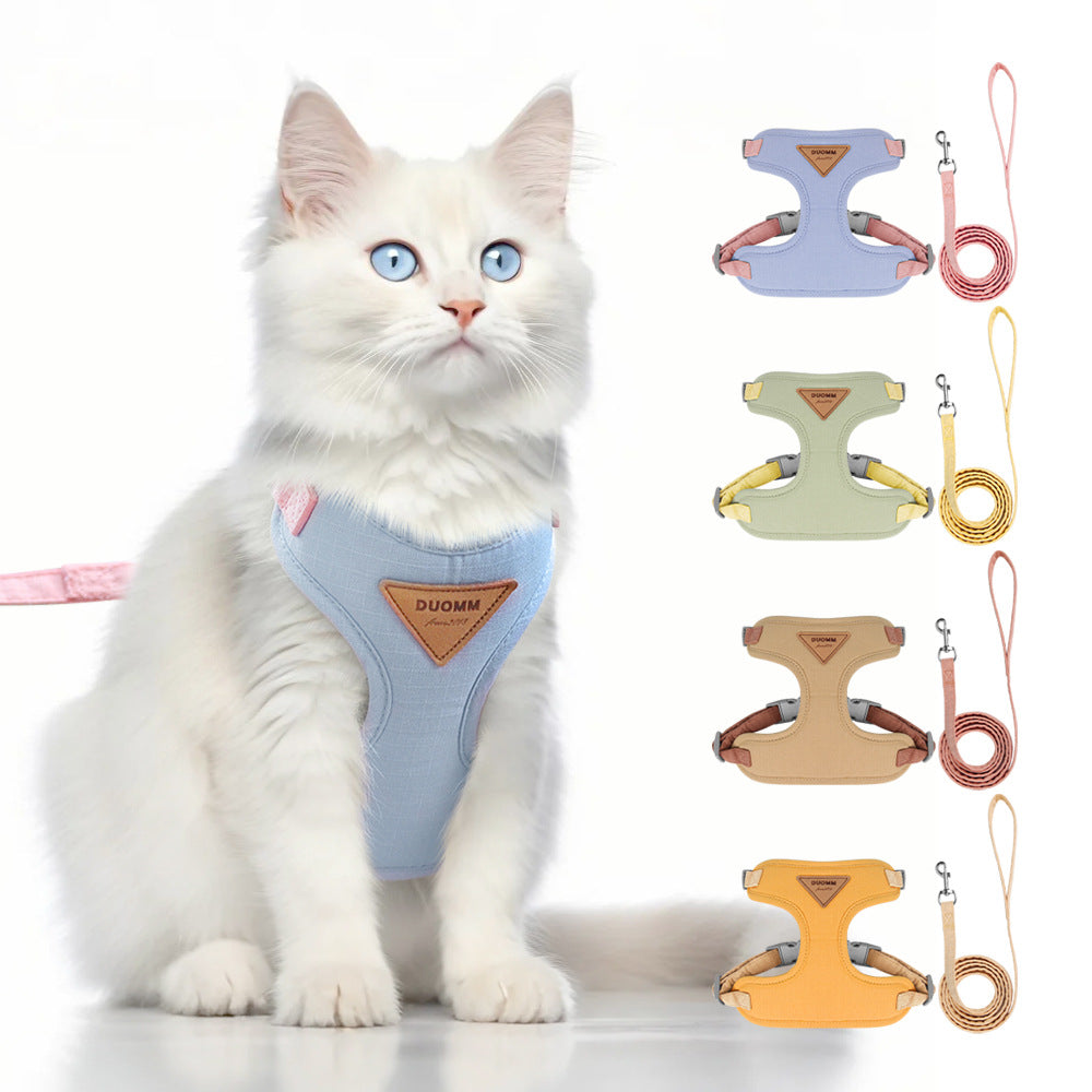 Escape-Proof Cat Harness & Leash Set – Secure Fit Design