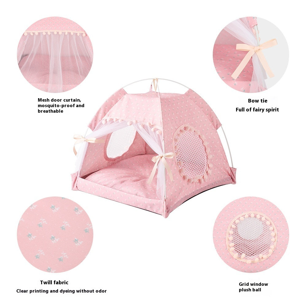 CuddleCove Soft Cat Tent