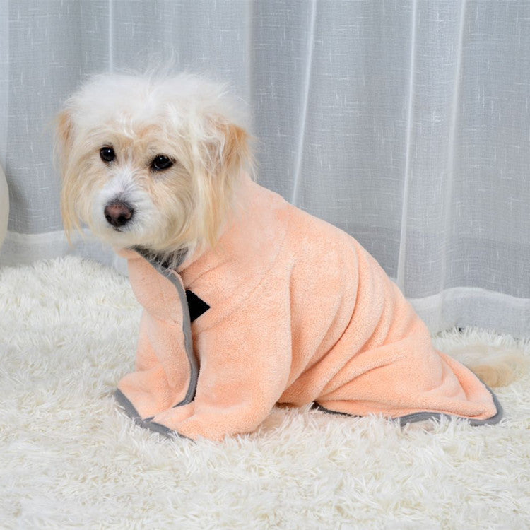 Microfiber Dog Bathrobe Towel