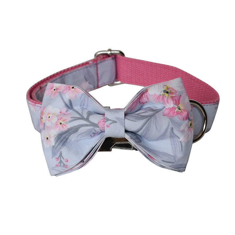 Pretty in Pink Dog Collar & Leash