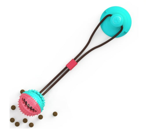 Interactive Tug Ball with Suction Cup