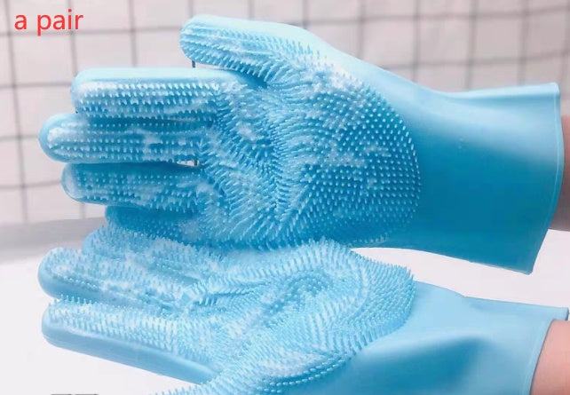 Pets grooming gloves