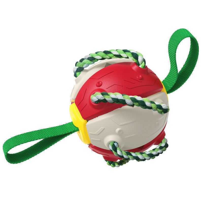Interactive Tug & Chew Dog Soccer Ball