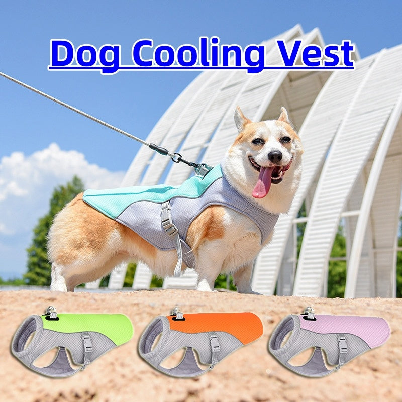 “Chill Pup Cooling Vest – Beat the Heat in Style!”