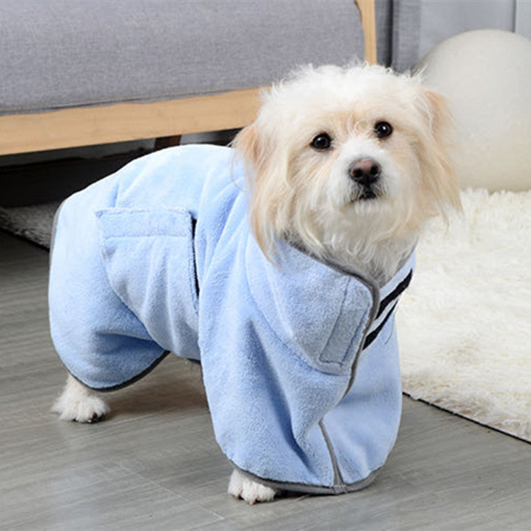 Microfiber Dog Bathrobe Towel
