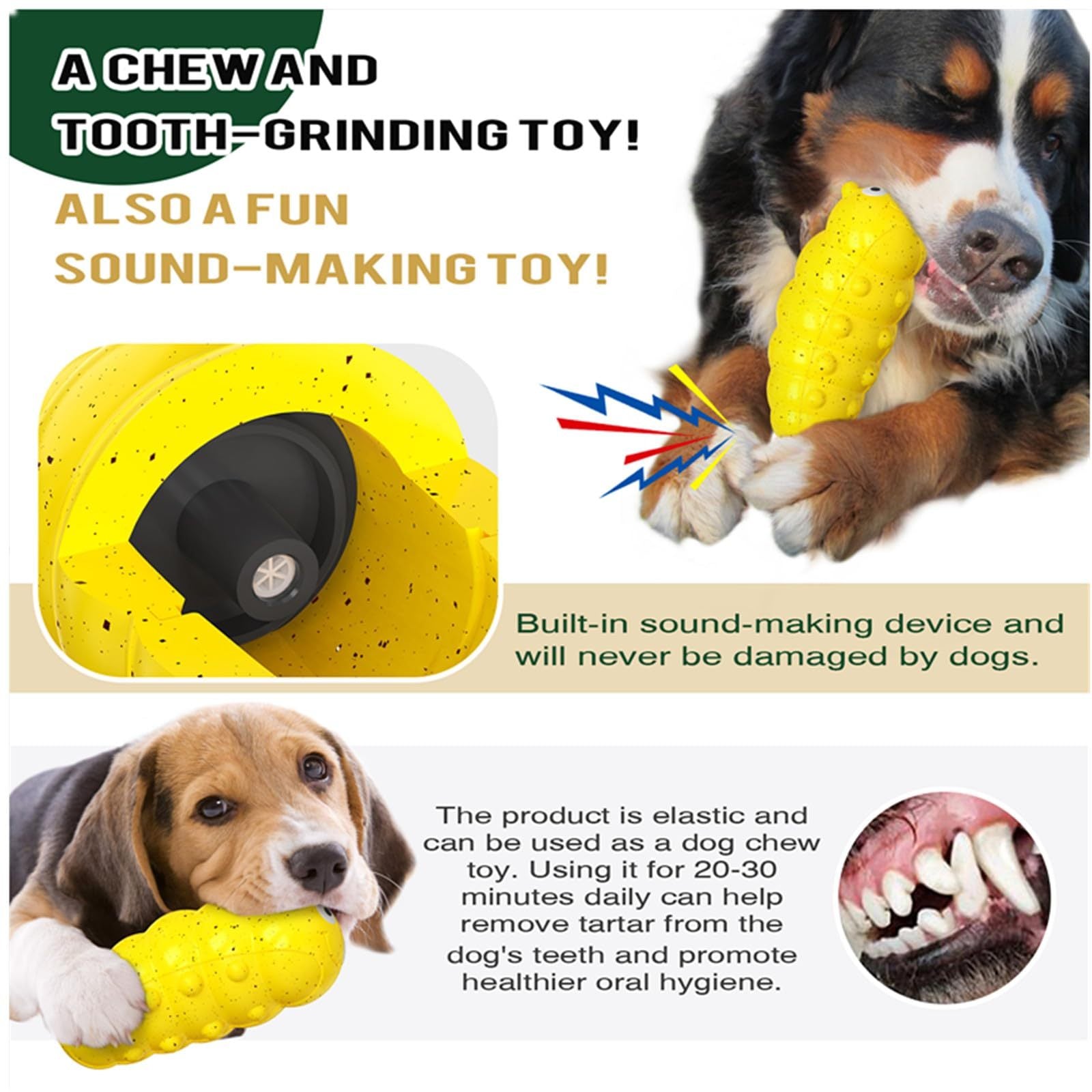 PawTough Squeaky Toy
