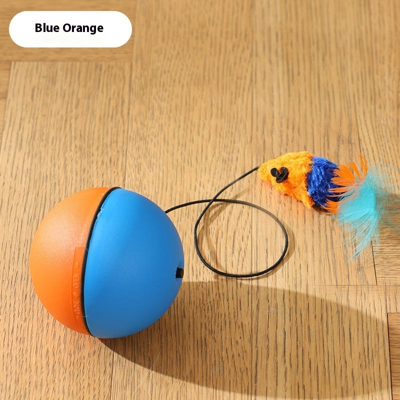 SmartChase Cat Teaser Ball + Mouse