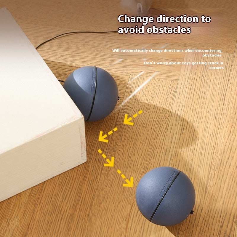SmartChase Cat Teaser Ball + Mouse