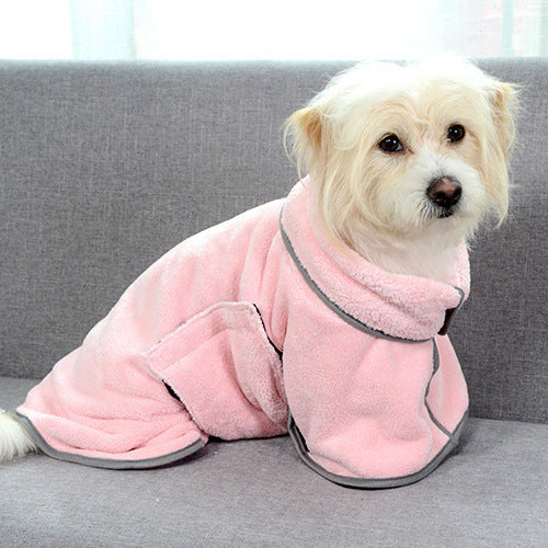 Microfiber Dog Bathrobe Towel