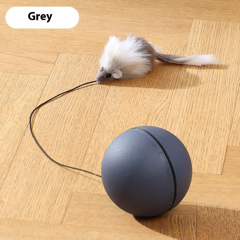 SmartChase Cat Teaser Ball + Mouse