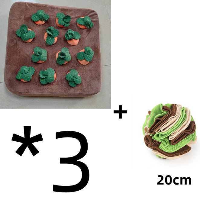 Carrot Hunt Snuffle Toy