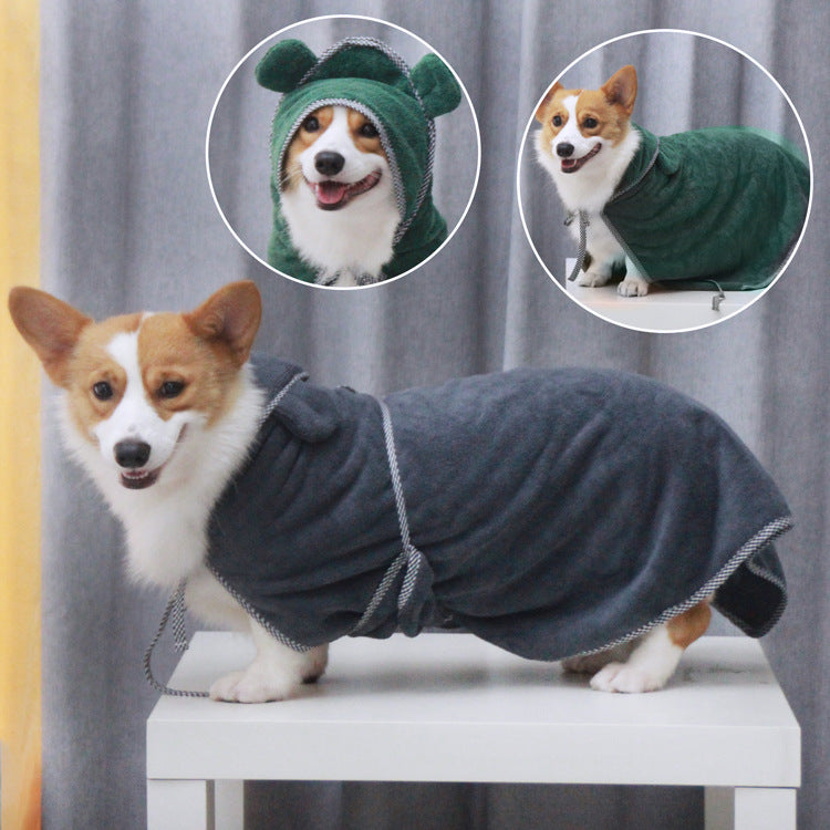 Pawfect Plush Hooded Towel