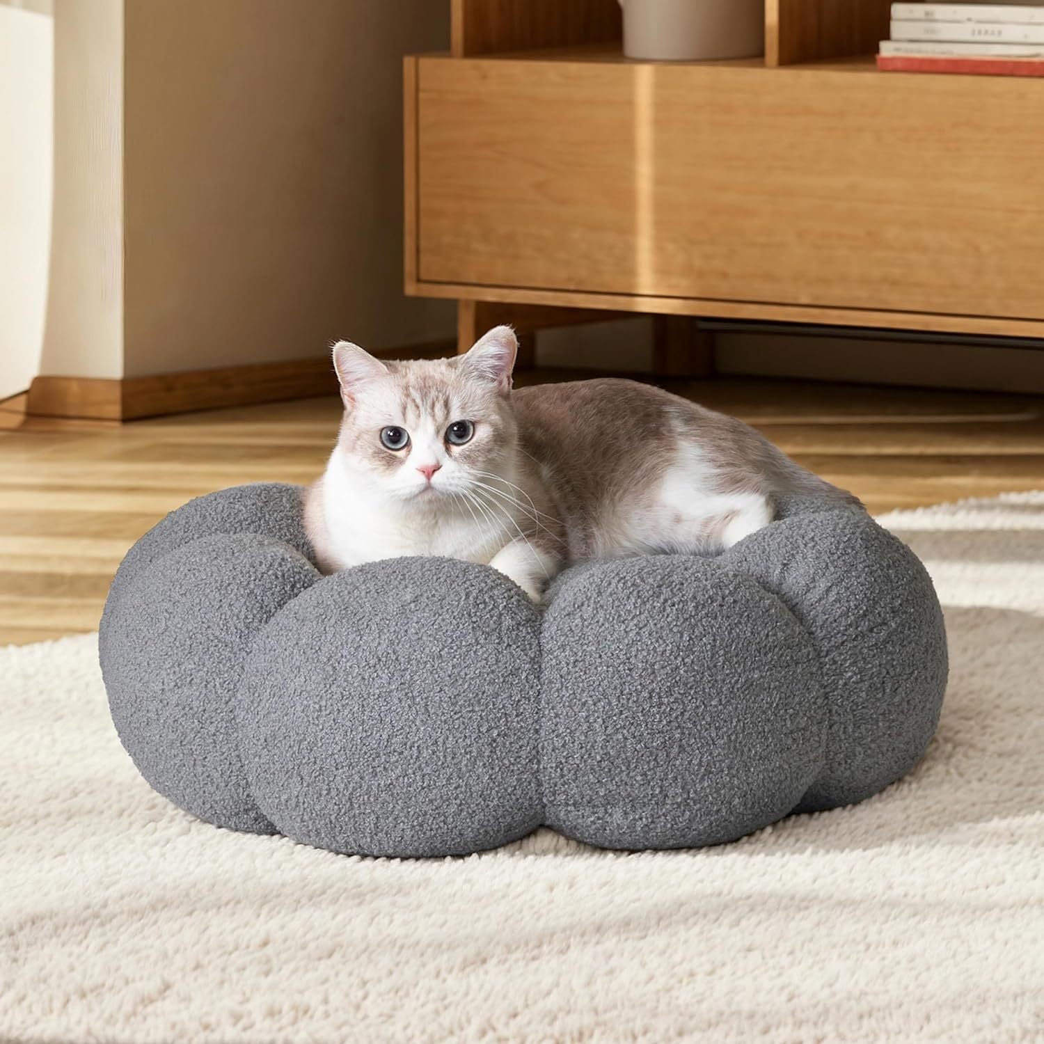Calming Flower Pet Bed